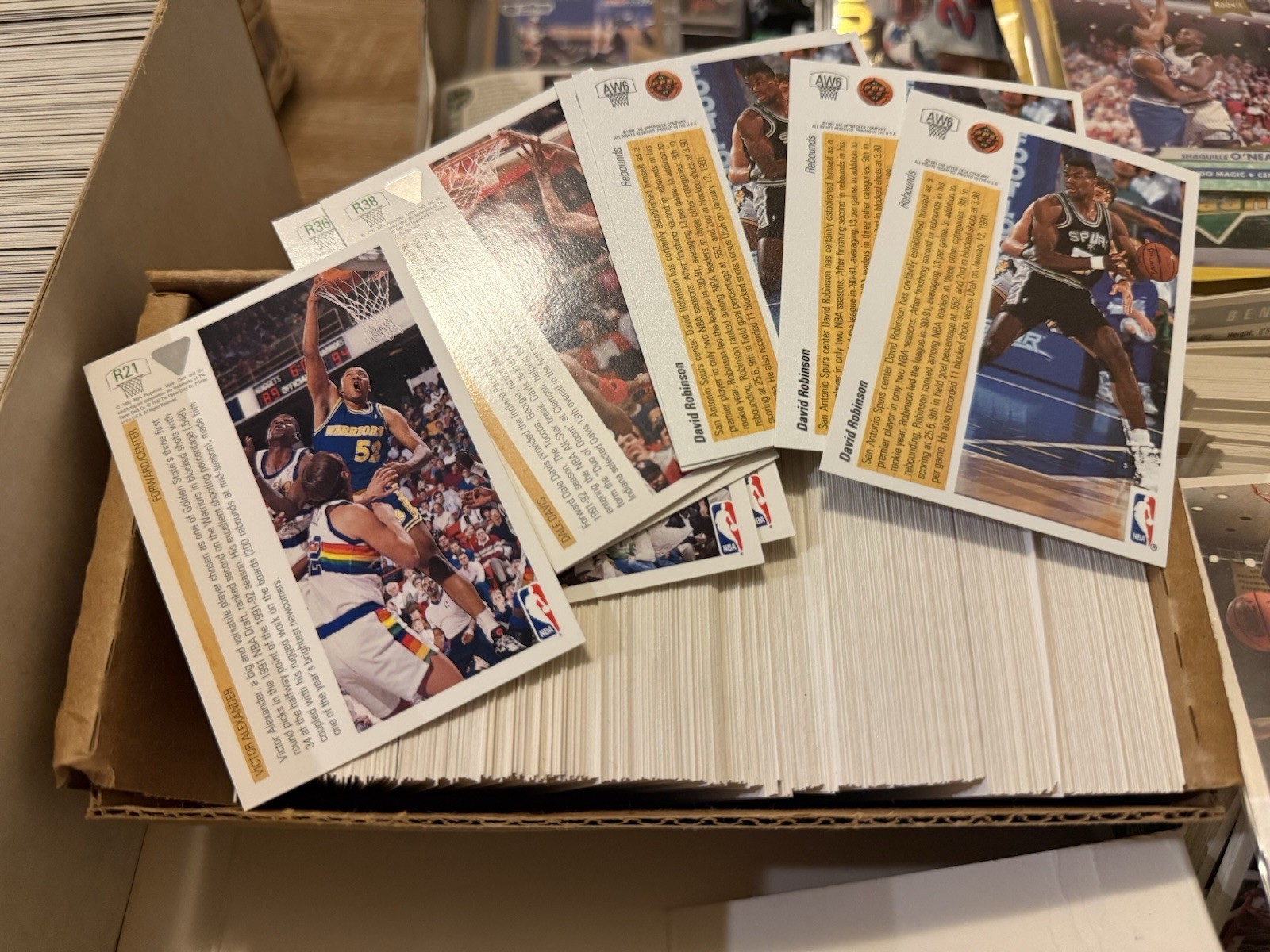 2000+ Sports Cards – Unsearched – Read Description NBA NFL – 90s Lot