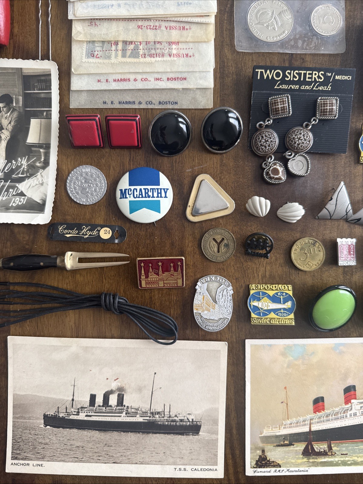 Amazing Antique Vintage Junk Drawer Lot Jewelry, Coins, Watches Lot A
