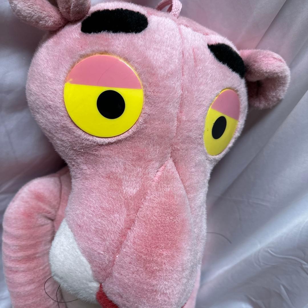 Vintage/Pink Panther Plush Toy Extra Large LL Size Elephant