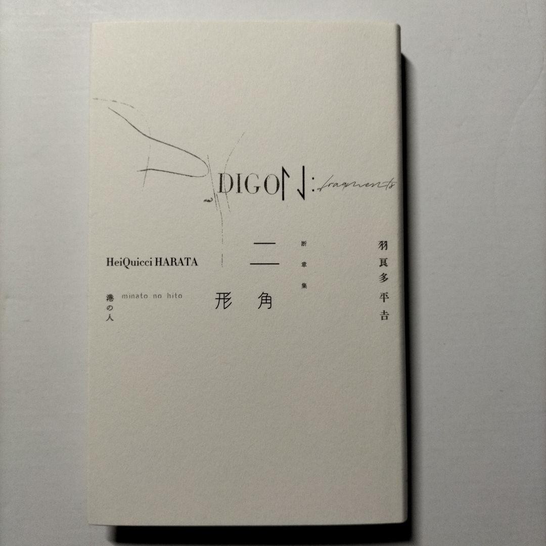 Heikichi Harata Collection of Fragments Art Book Poetry Design Used