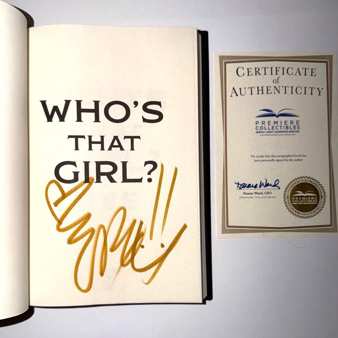 Eve Autographed Book Limited 1/250 Who That Girl COA RUFF RYDERS Collectible