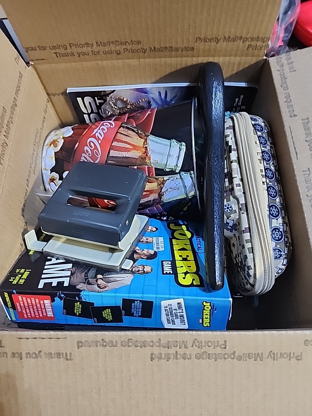 Junk Drawer Lot 2 Random Games Jewelry Movie Books ECT Not All Junk Vintage Now