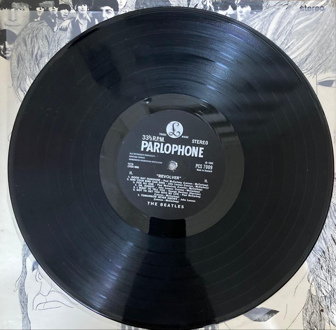 Rare Danish Exquisite Stereo 1st Roaring Revolver Beatles Beatles Records