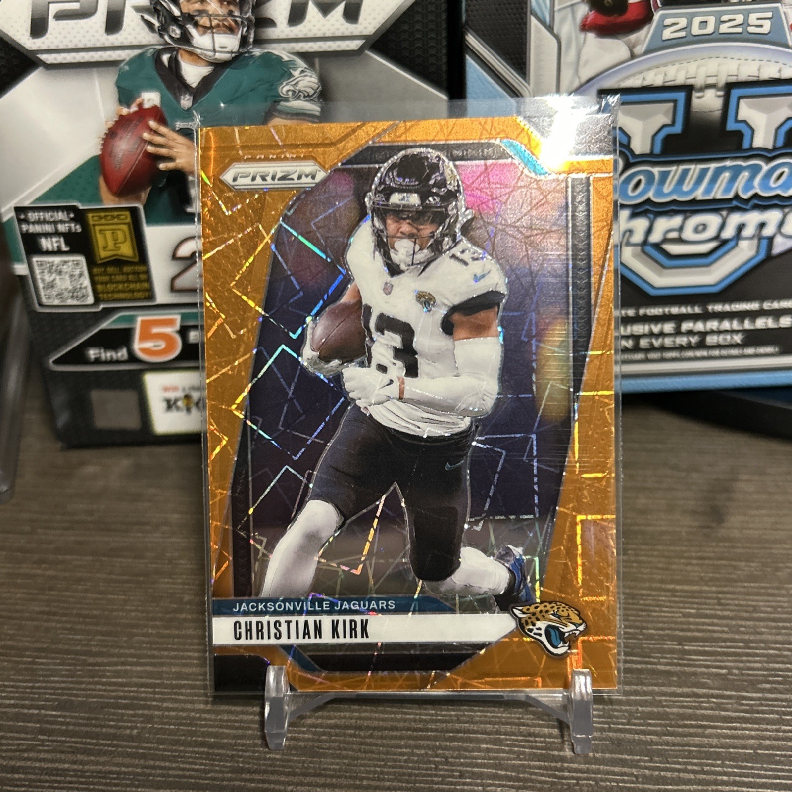 2024 Prizm Football Orange Lazer Prizm Lot x10