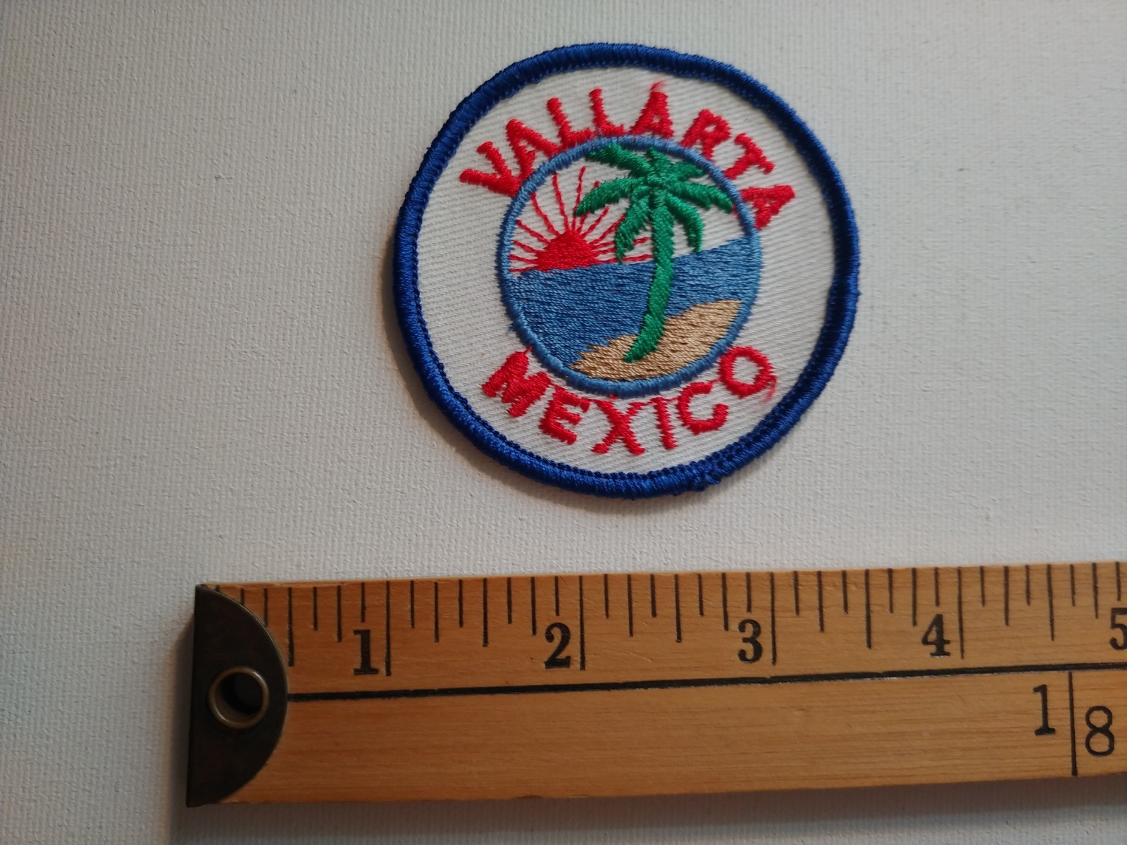 RARE VALLARTA MEXICO MEXIQUE TRAVEL SOUVENIR PATCH CREST ECUSSON