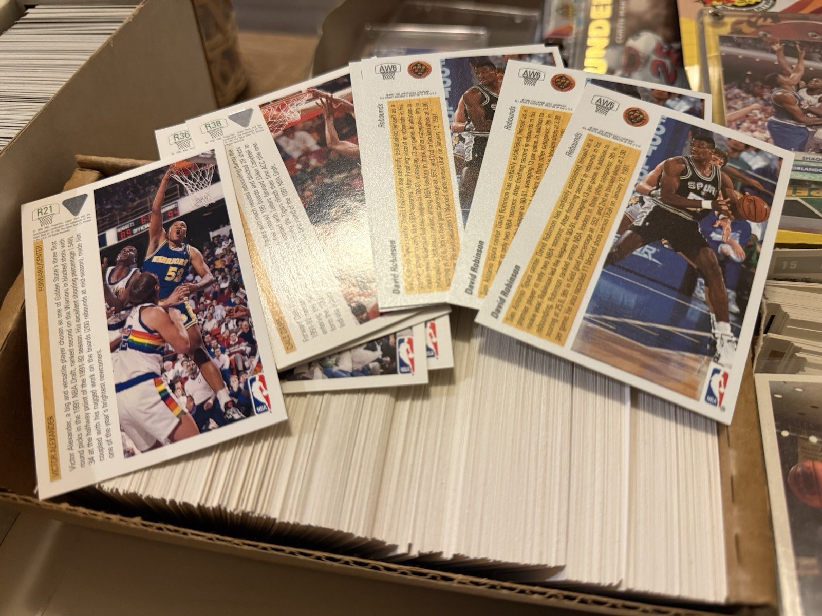 2000+ Sports Cards – Unsearched – Read Description NBA NFL – 90s Lot