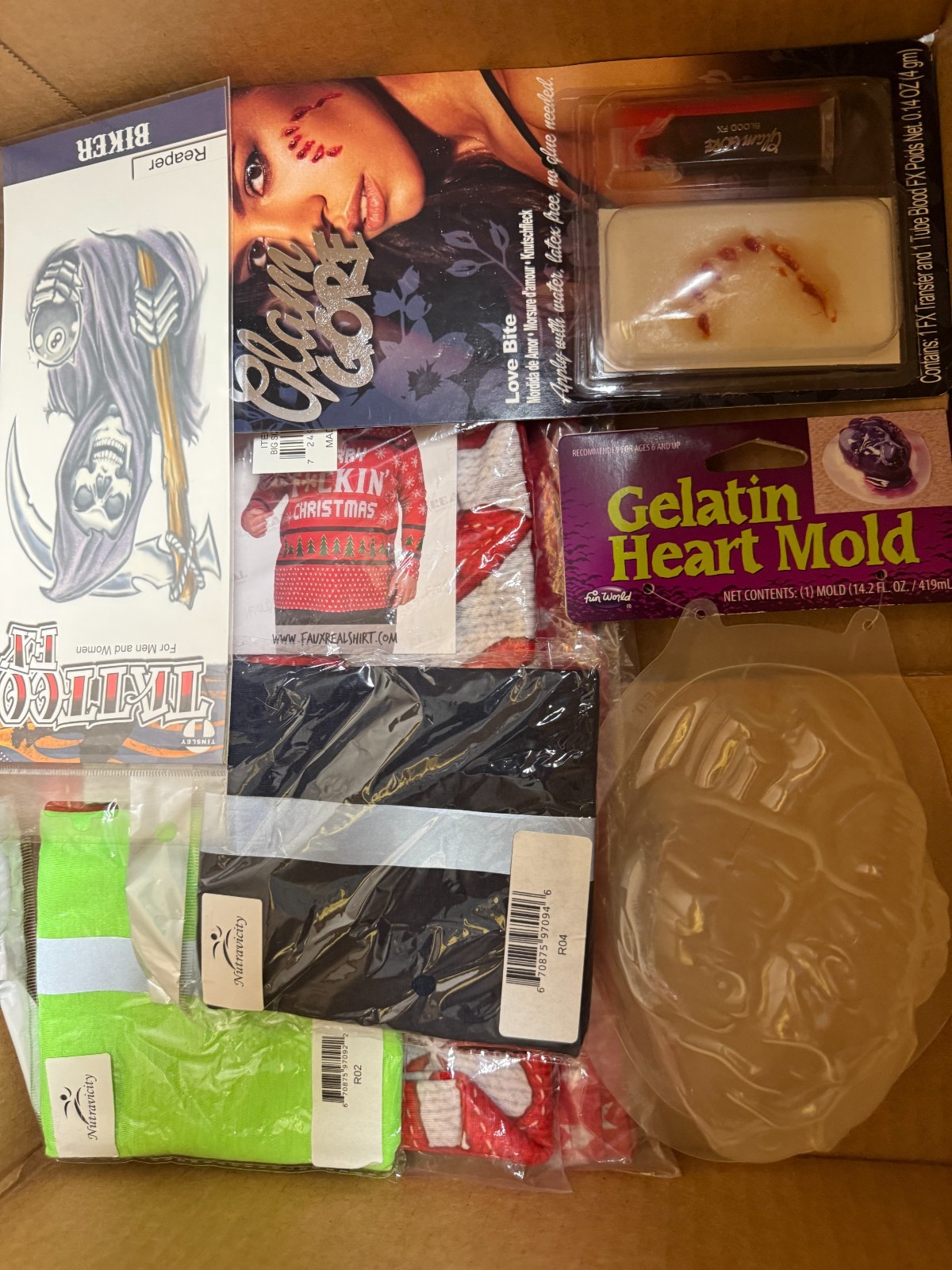 Bulk Reseller Lot 25pc Mixed Items Novelty Apparel Accessories Wholesale