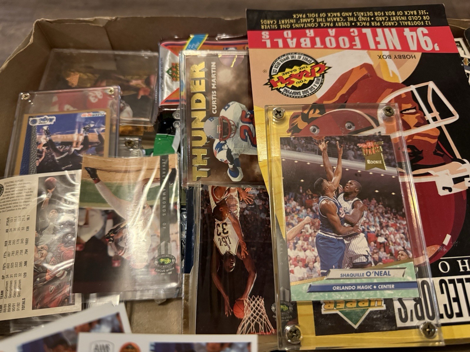 2000+ Sports Cards – Unsearched – Read Description NBA NFL – 90s Lot