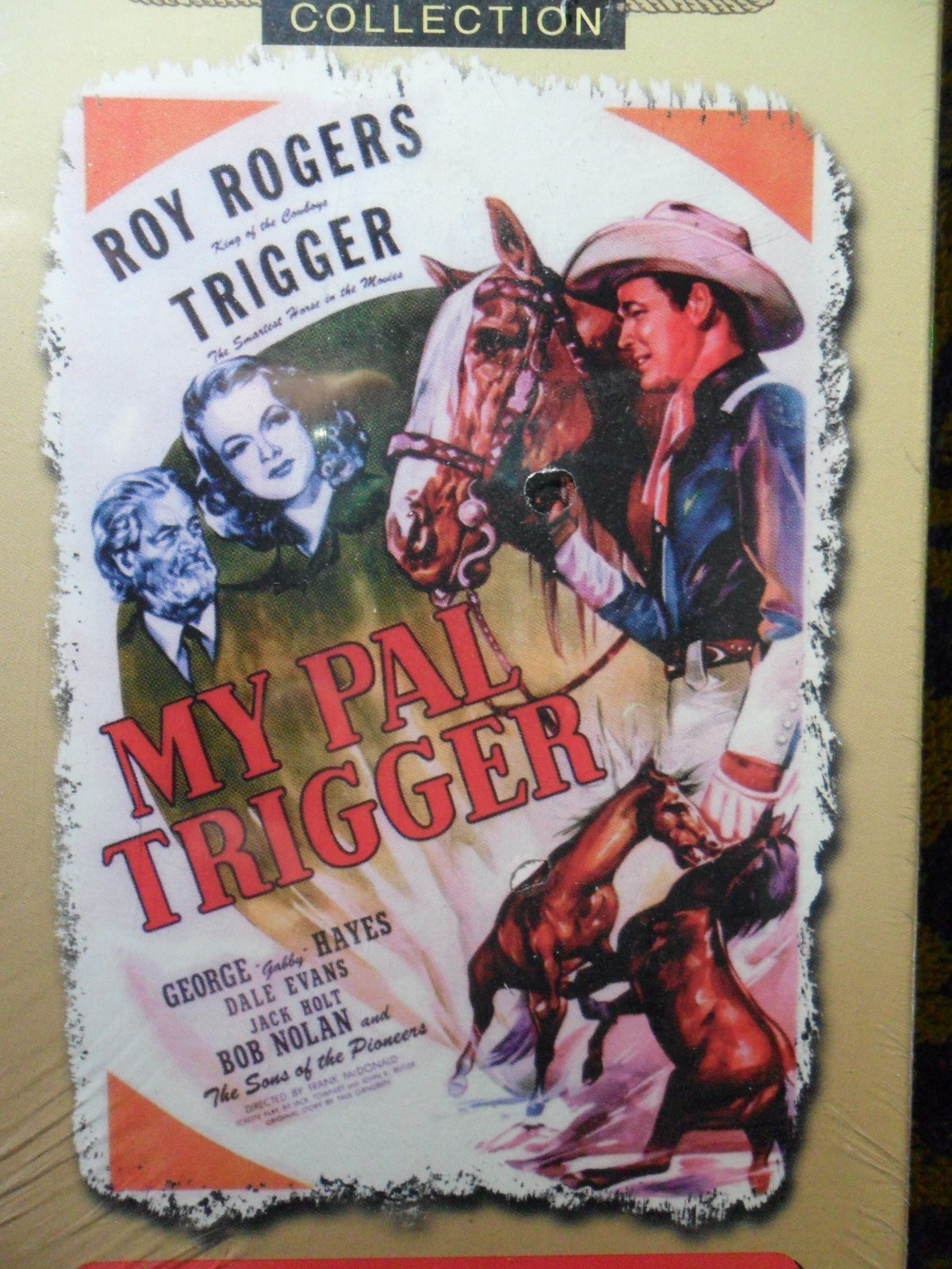 1946 ROY ROGERS – RARE VHS VIDEO – MY PAL TRIGGER [ BRIDGESTONE ] 1997