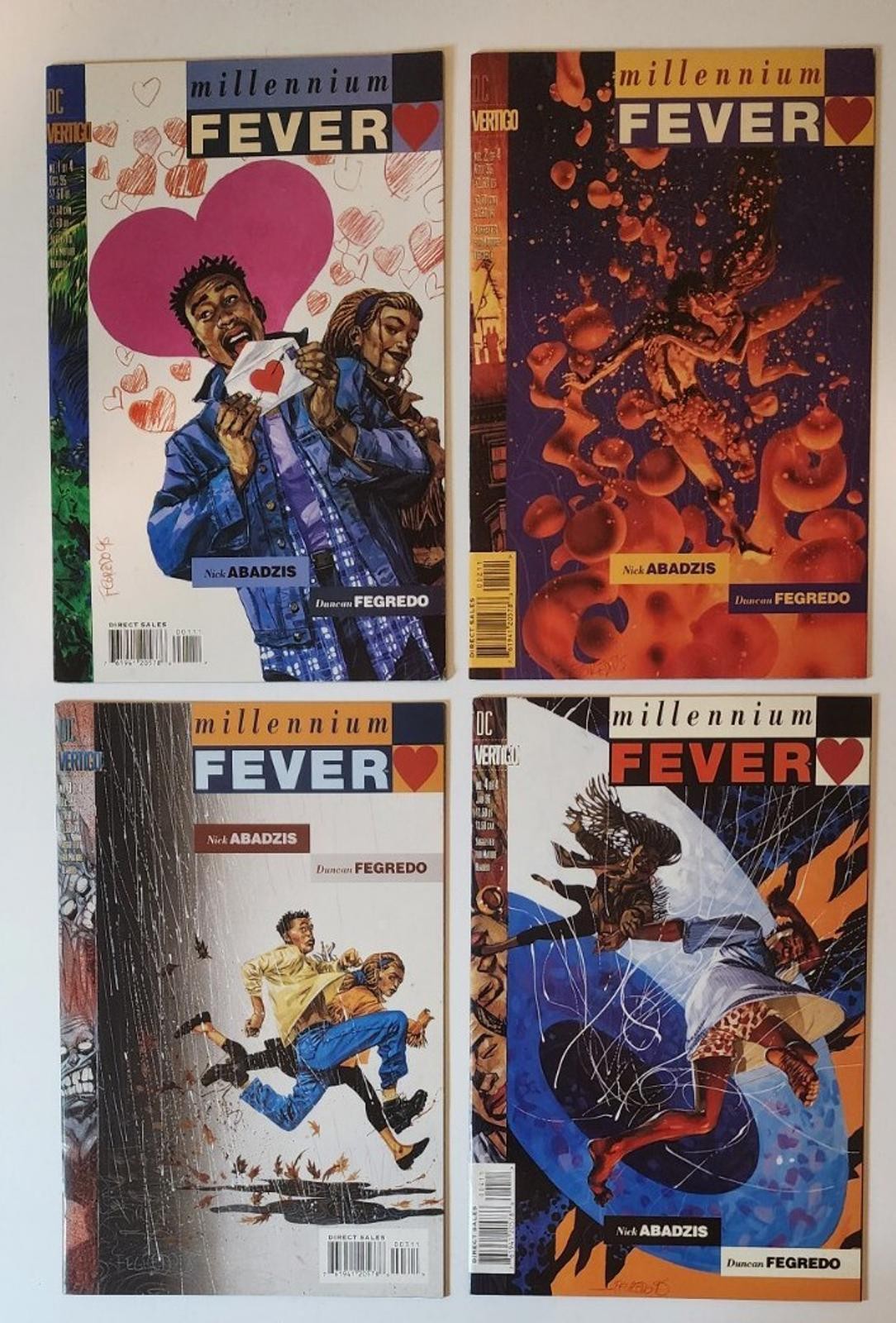 Millenium Fever #1-4 (Complete miniseries all VF/NM) DC Vertigo- 1995-96