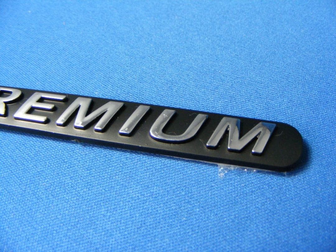 PREMIUM STYLE style ABS CH/BLACK finish emblem!