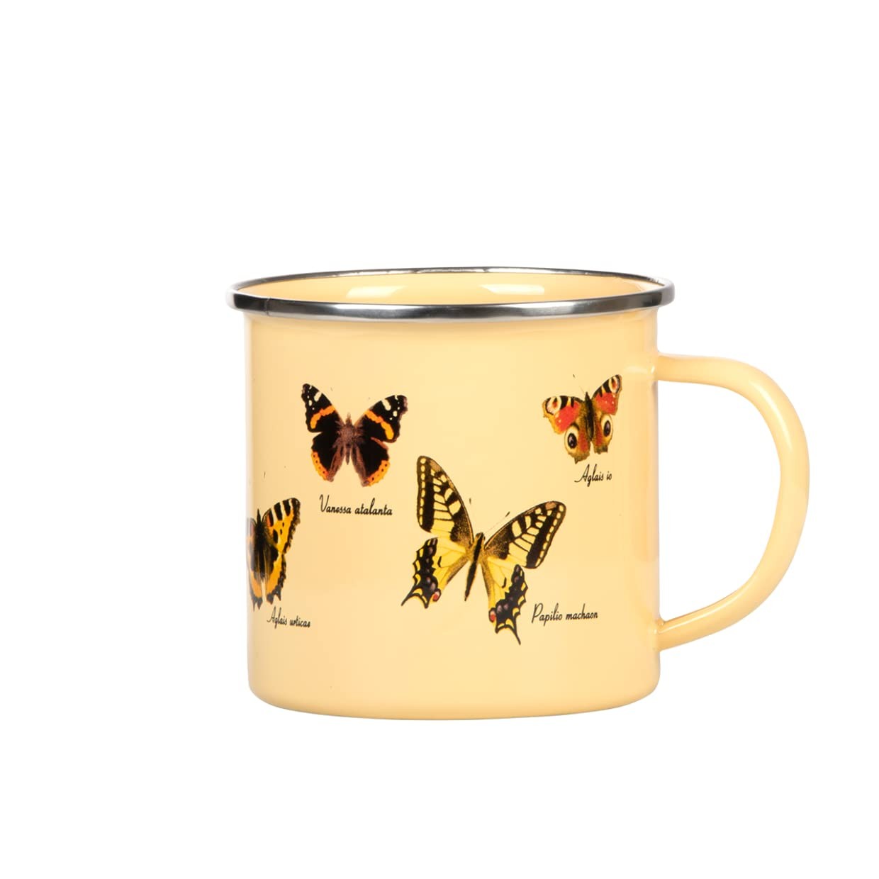 Esschert Design TP341 Butterflies Enamel Mug