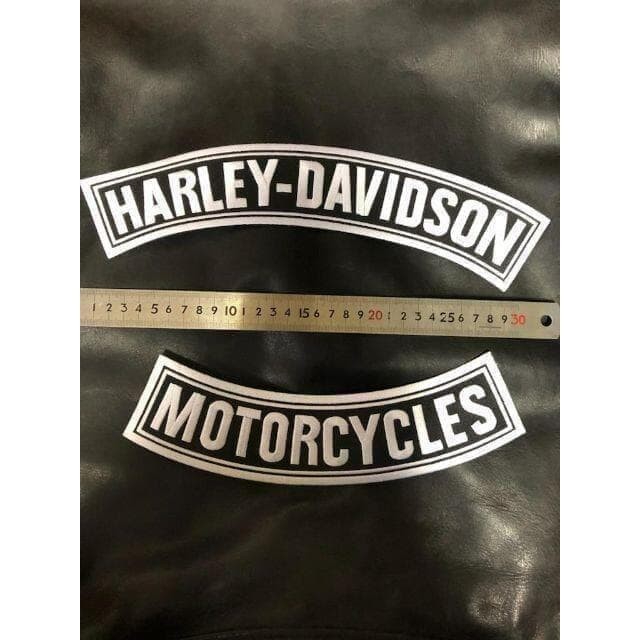 Large emblem back top and bottom set Harley-Davidson Motorcycles