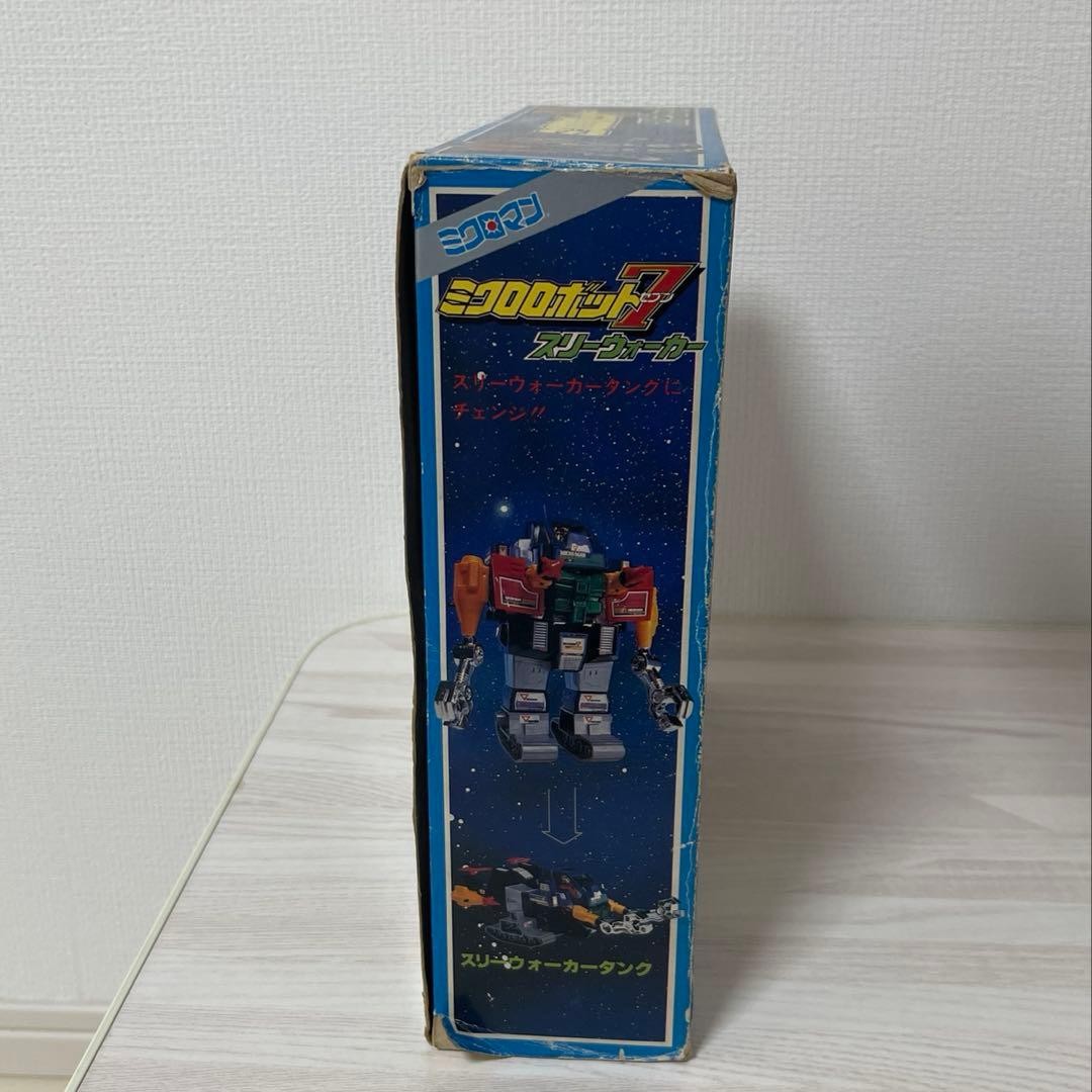 Micro Robot 7 Three Walker Takara Figure