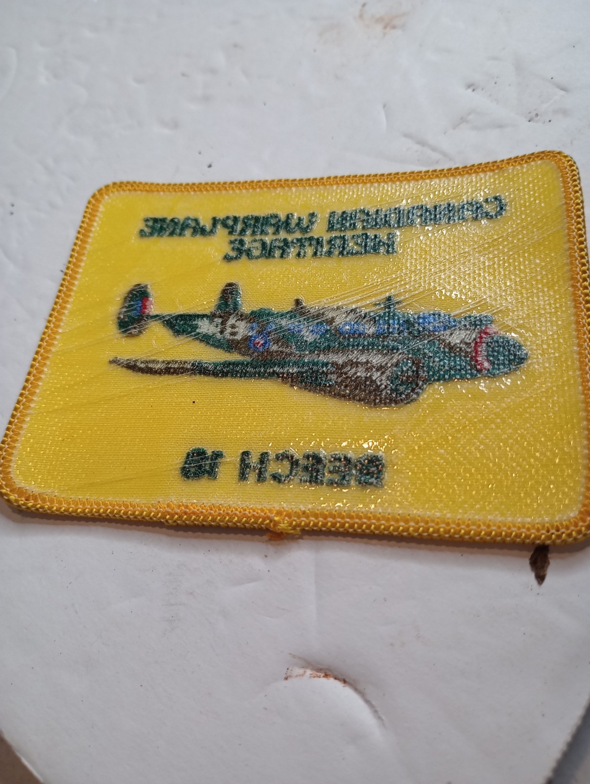 CANADIAN WAR PLANE HERITAGE BAE BEECH 18 AIRPLANE PATCH
