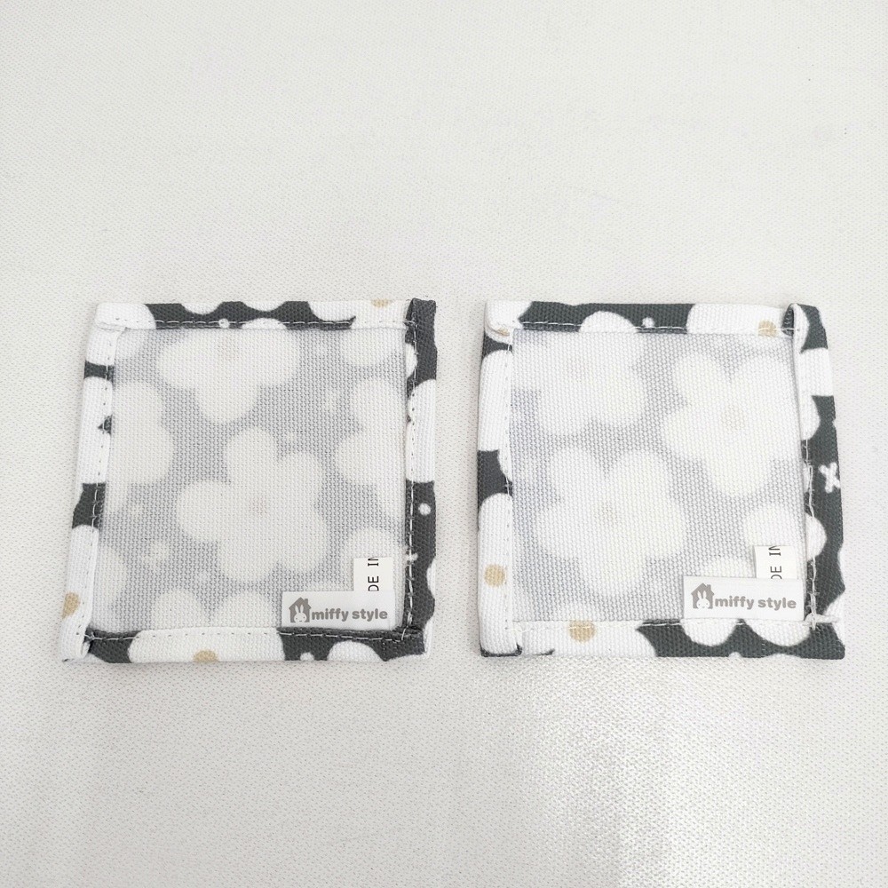 miffy Miffy Style Exclusive Retro Flower Placemat and Coaster Set 6-0409G◎