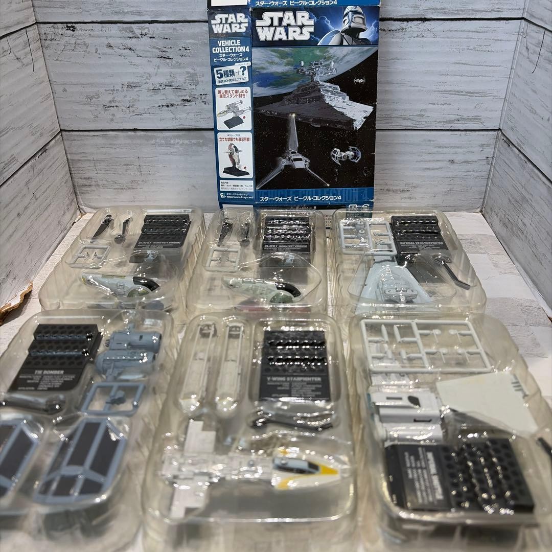 F-Toys Star Wars Vehicle Collection 4 All 5 Types + Secret