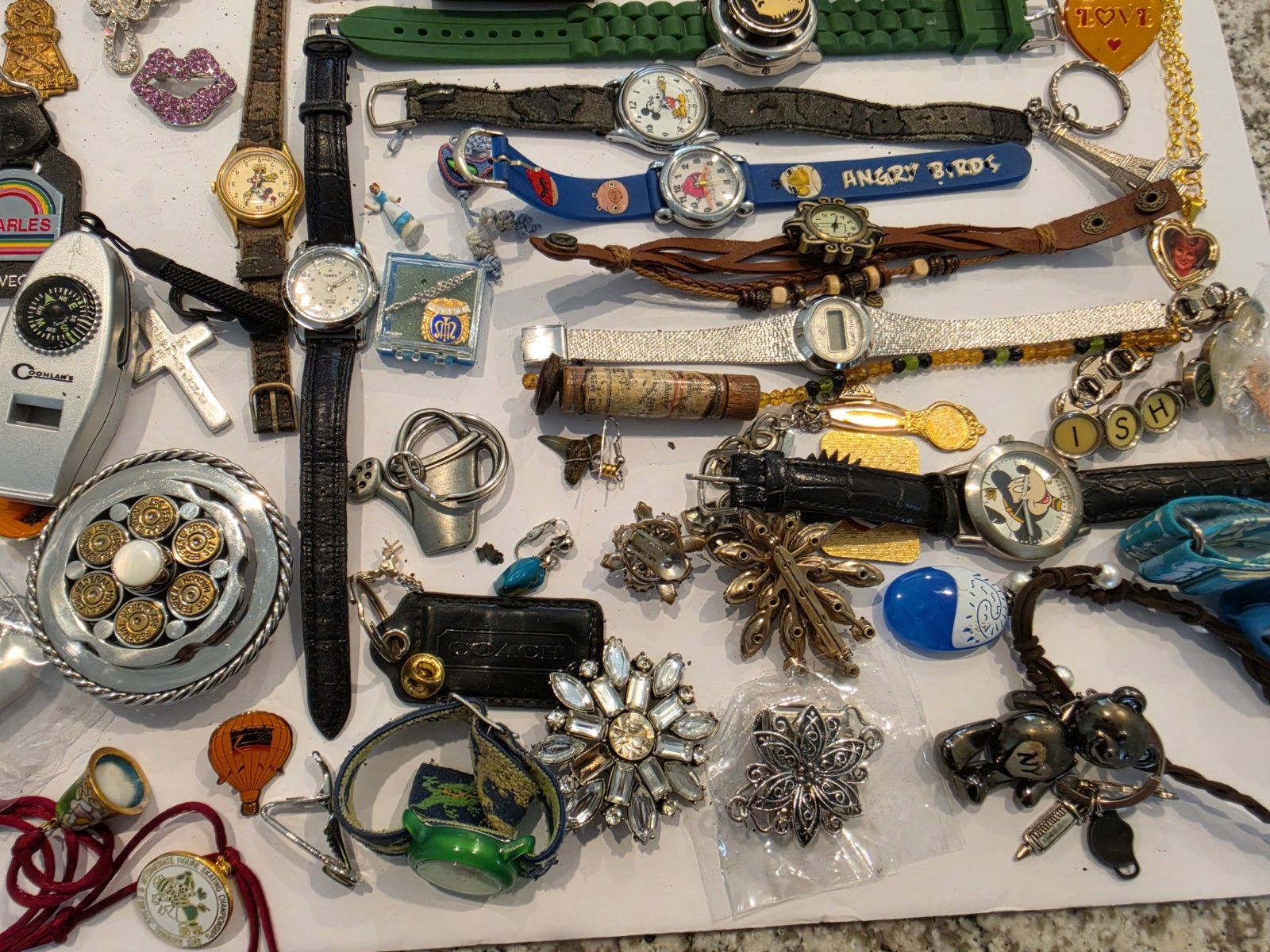 junk drawer lot Vintage To Modern
