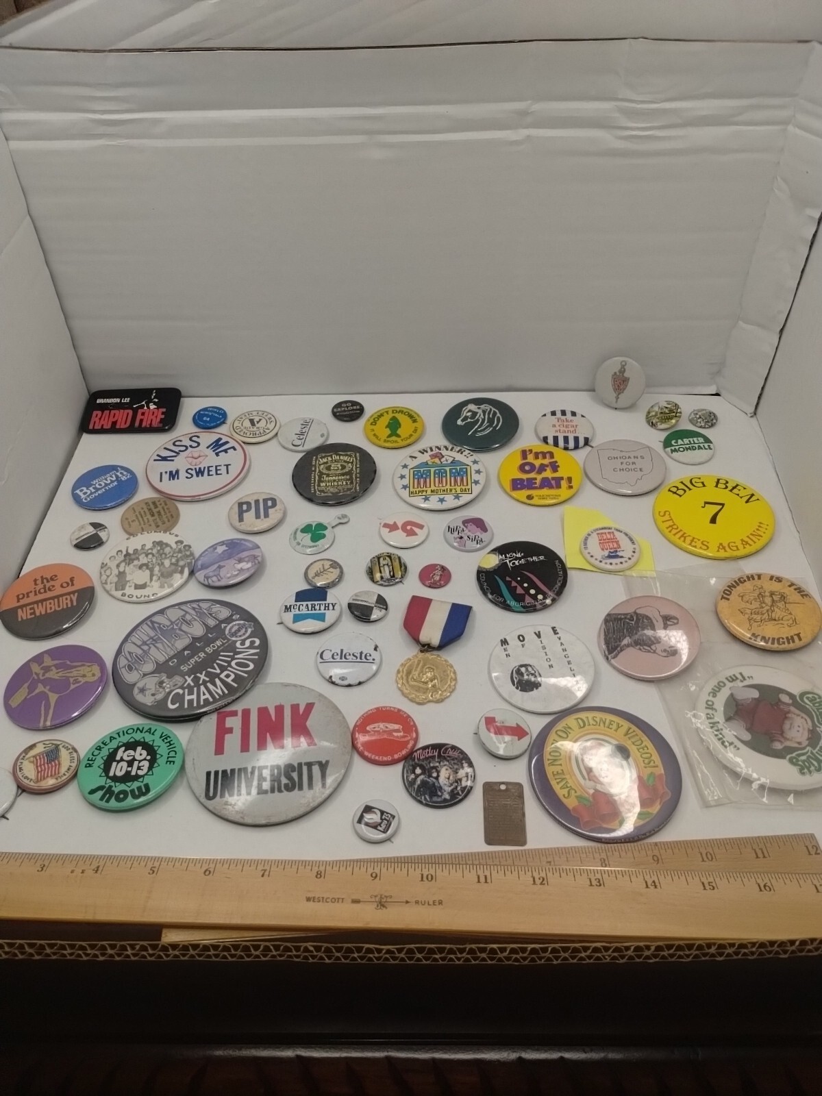 Vintage Junk Drawer Lot Pins