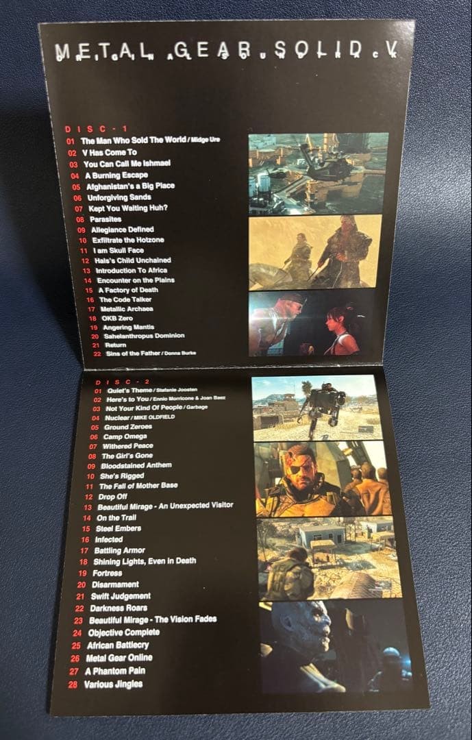 METAL GEAR SOLID V SOUNDTRACK