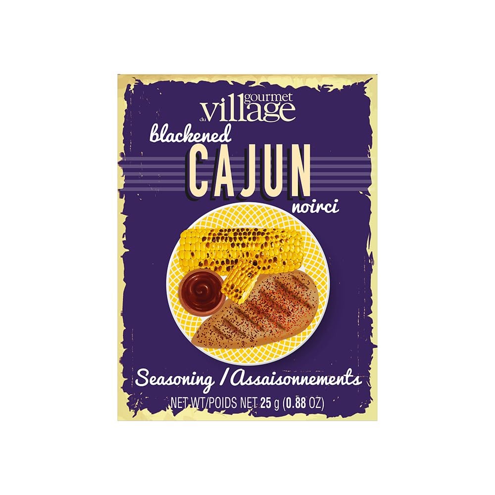 Gourmet du Village Blackened Cajun Seasoning, 0.88-Ounce