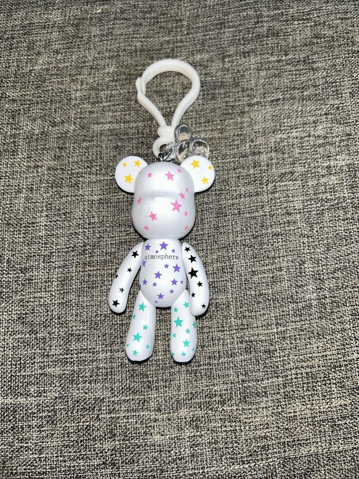 Popobe Bear Keychain Figure Atmosphere Star Design White