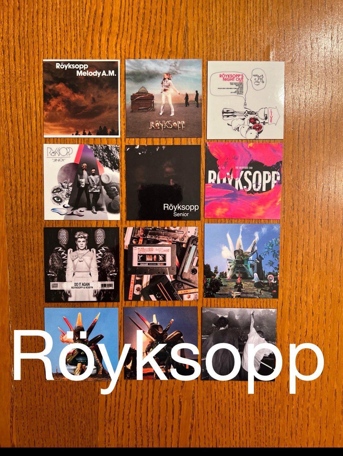 Royksopp fridge magnets
