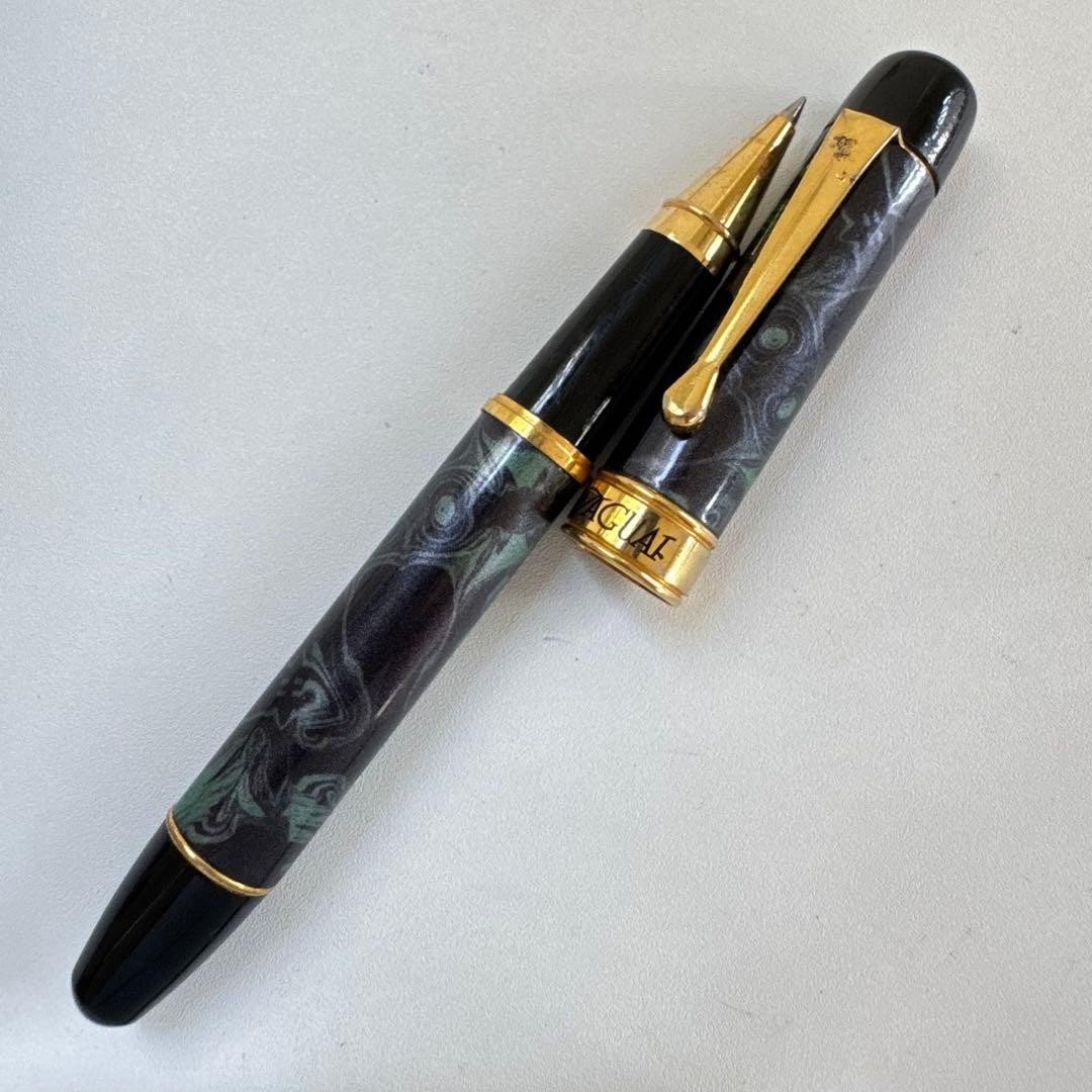 Vintage West German Marble Cap Ballpoint Pen Rollerball