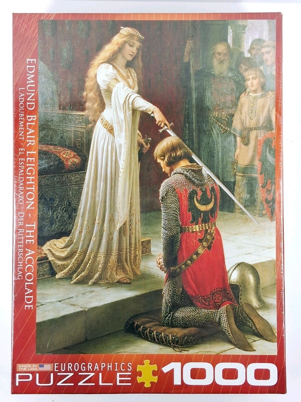 EuroGraphics The Accolade by E.B. Leighton 1000 Piece Puzzle,Jigsaw