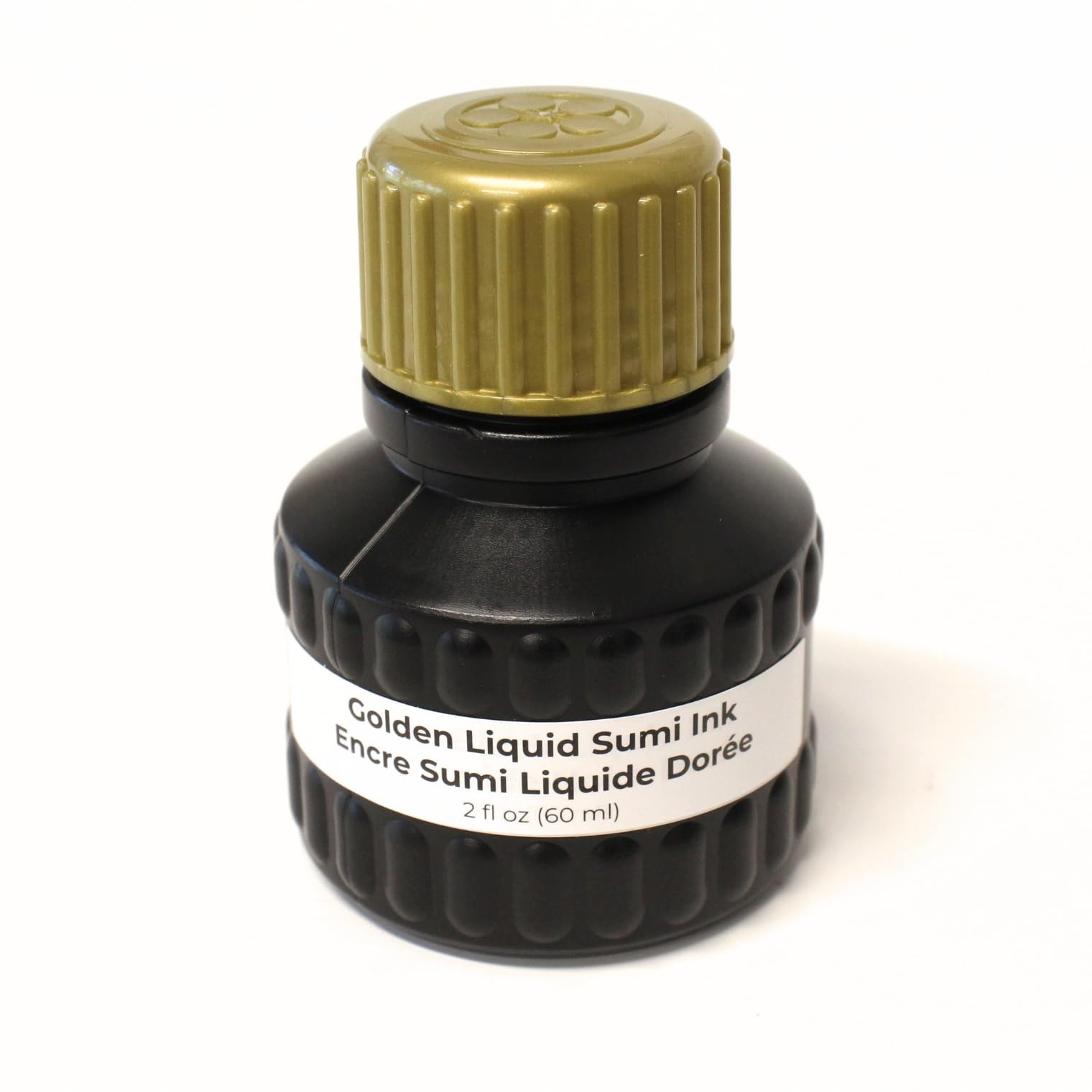 Yasutomo Liquid Sumi Ink, 2 Ounces, Gold