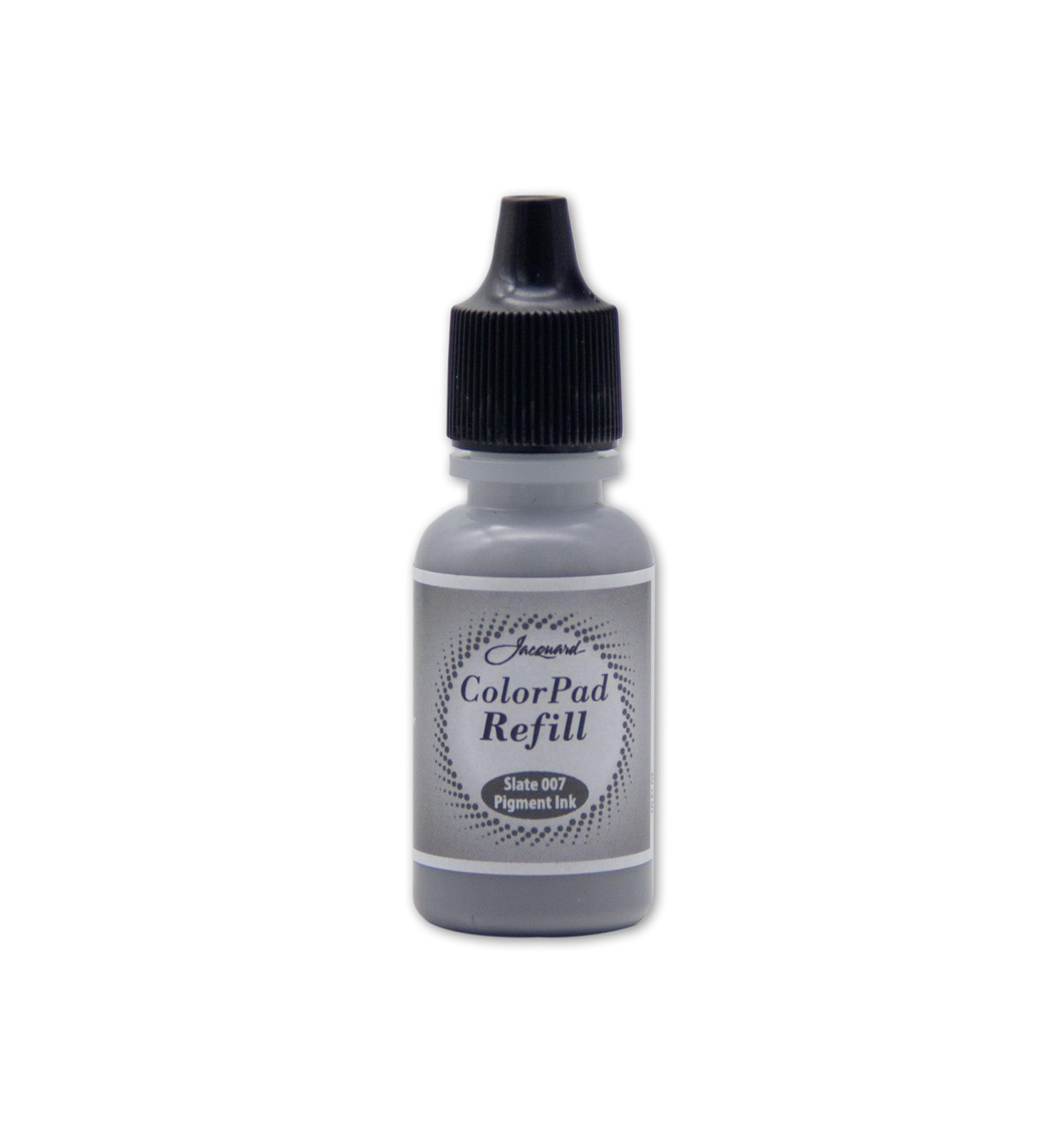 Jacquard ColorPad Stamp Ink Refill Slate 0.5oz Archival Acid Free USA