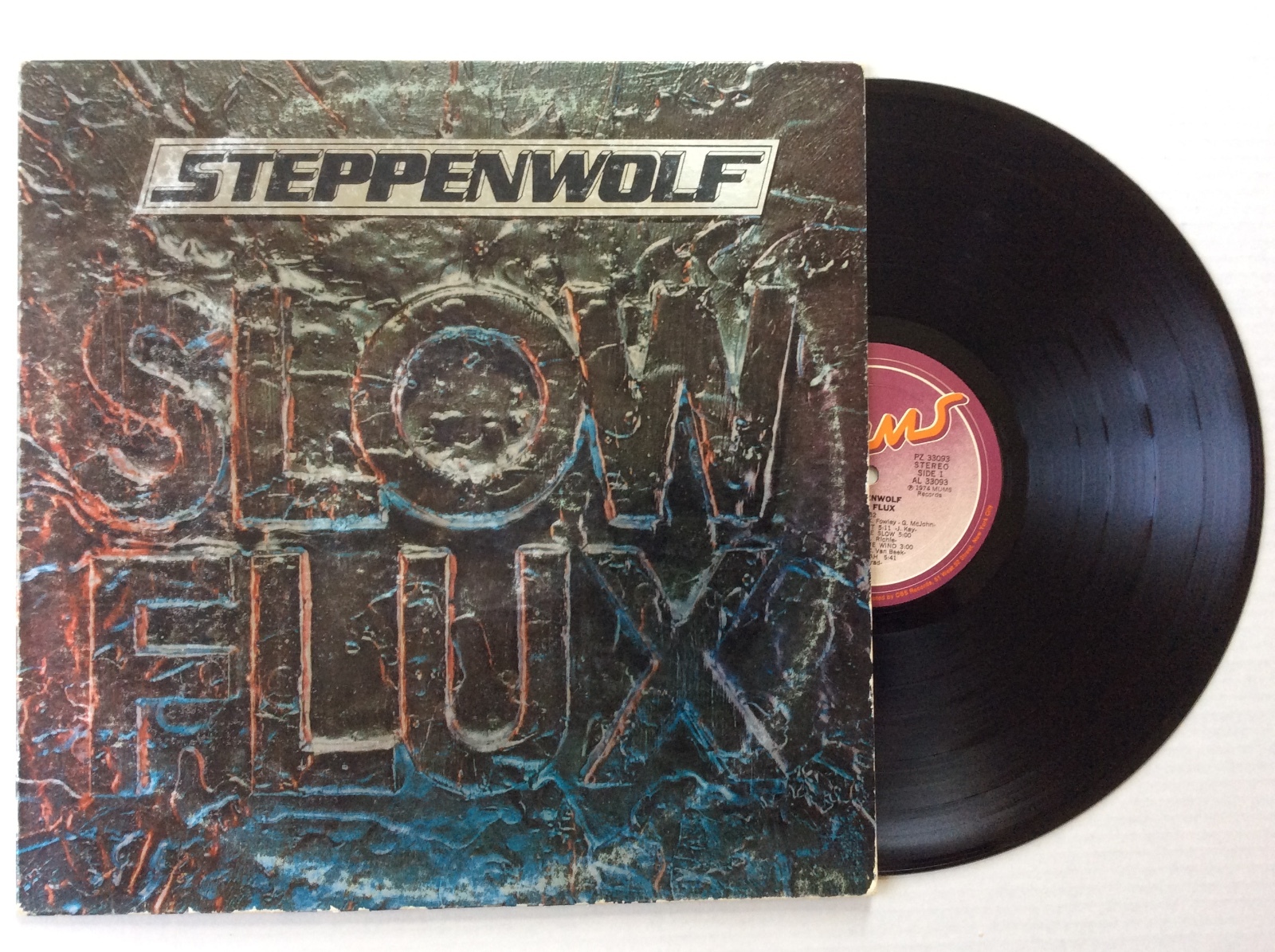 STEPPENWOLF SLOW FLUX ORIG 1974 MUMS PZ 33093 W/ORIG INNER NM