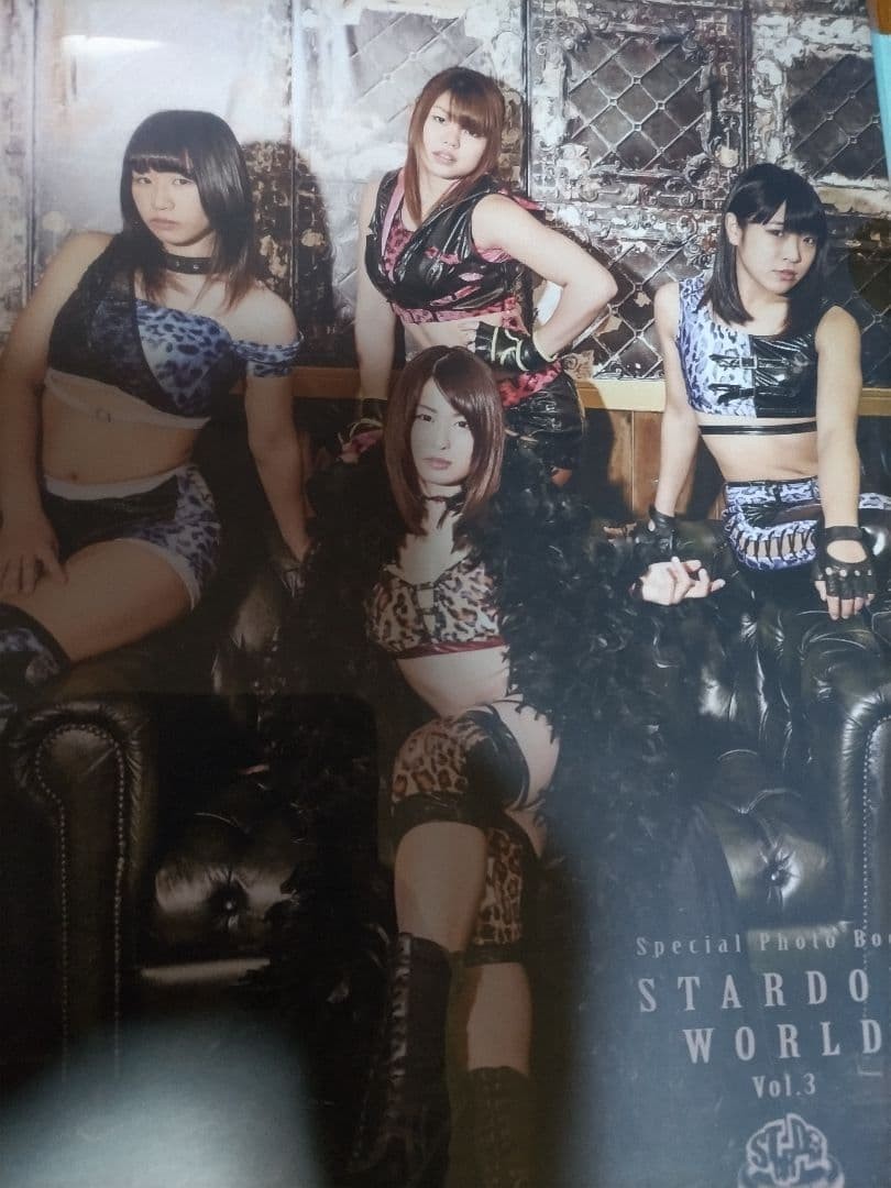 Kairi Hojo Autographed Stardom World Photo Book Set Vol1-4 Io Shirai Mayu Iwata