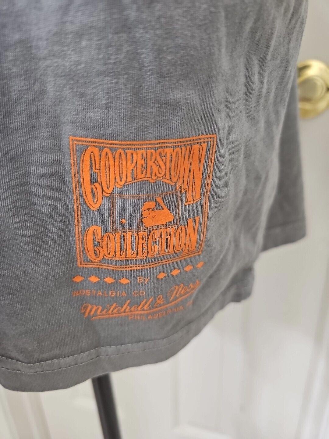 Mitchell & Ness Orioles Park Shirt XL Cooperstown Collection 1992 Gray T-Shirt