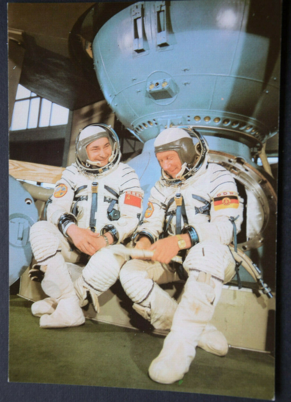 50778 Photo AK Classmates Comrades Cosmo Heroes Colonel Valery Bykovsky GDR