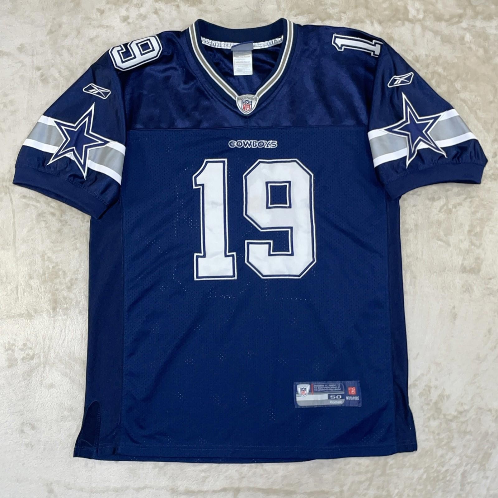 NFL Dallas Cowboys Jersey On Field Reebok Miles Austin #19 Size 50 Stitched
