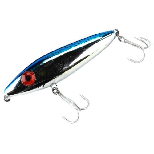 Mirrolure 75MR-CRBK She Dog Pup Surface Black Bk/Chrome 3.5in 9/16oz