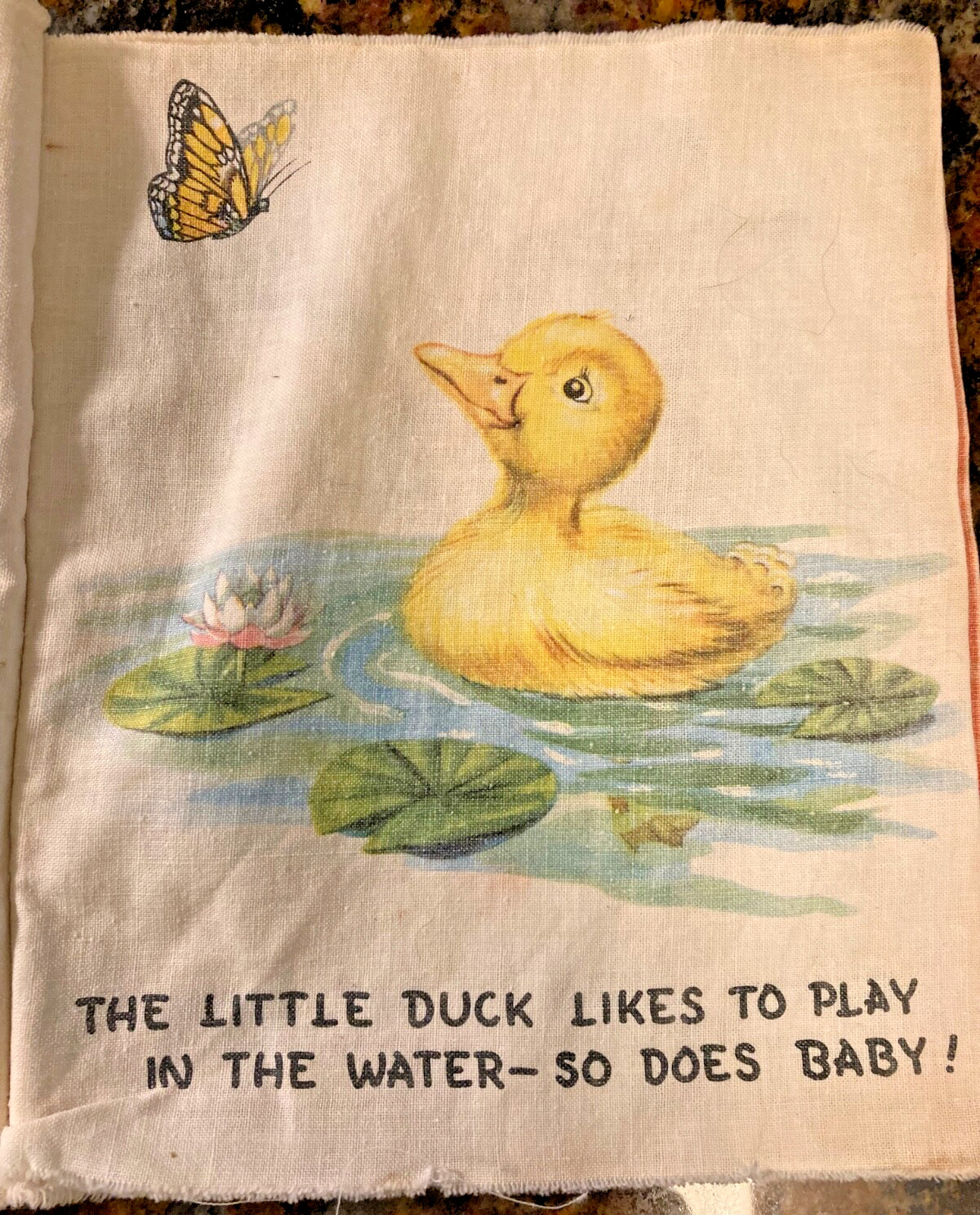 Vintage “What Can Baby Do?” The Hampton Publishing 1949 Cloth Book