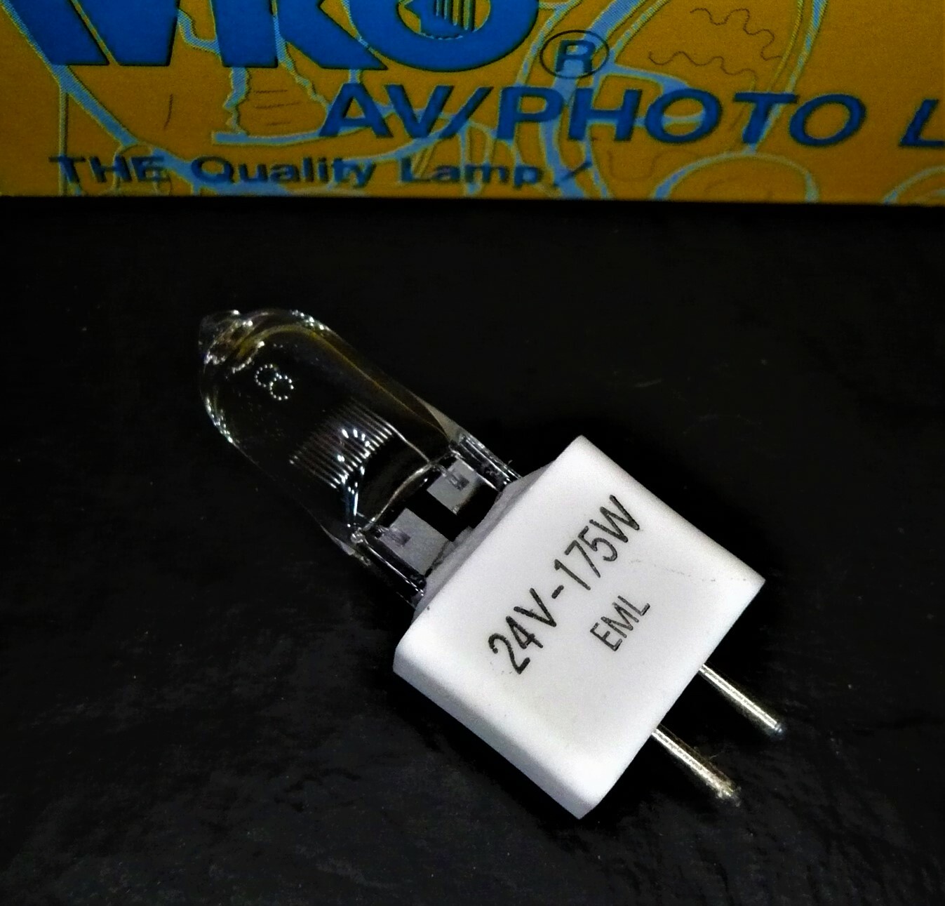 LOT of 1. EML 24V-175Watts Bulb by WIKO. NEW ! Last One in stock !