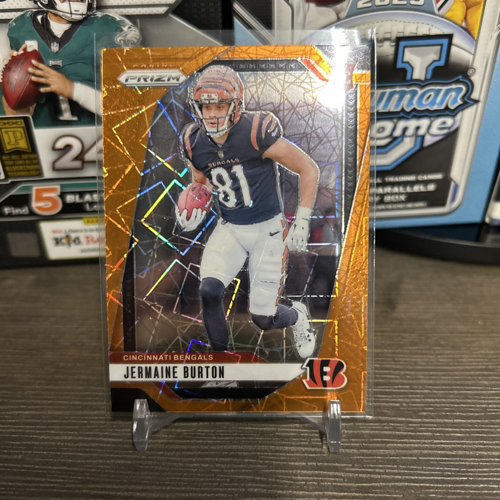 2024 Prizm Football Orange Lazer Prizm Lot x10