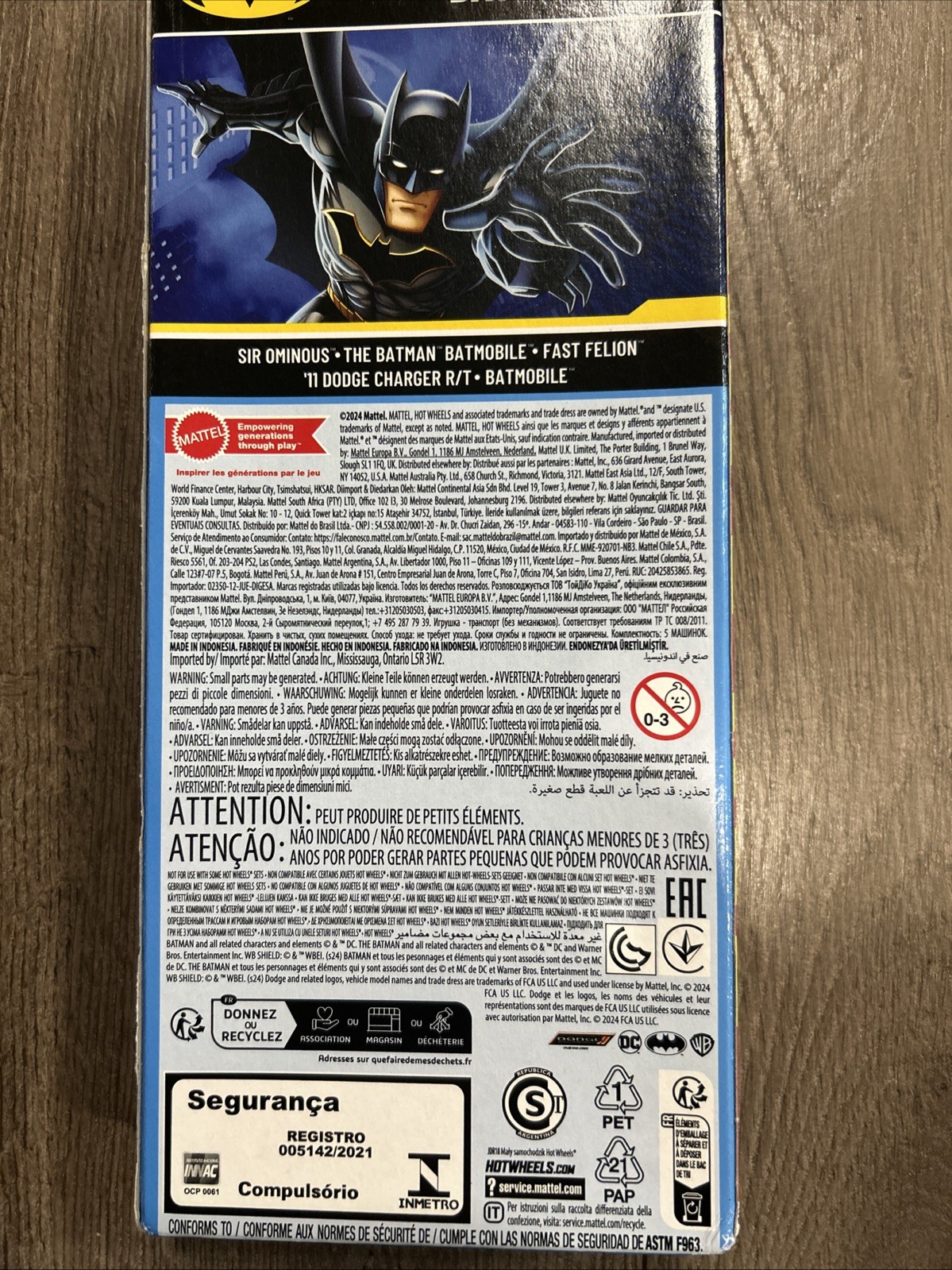 2024 Mattel Hot Wheels DC Batman 5 Pack Diecast 1:64 Scale New