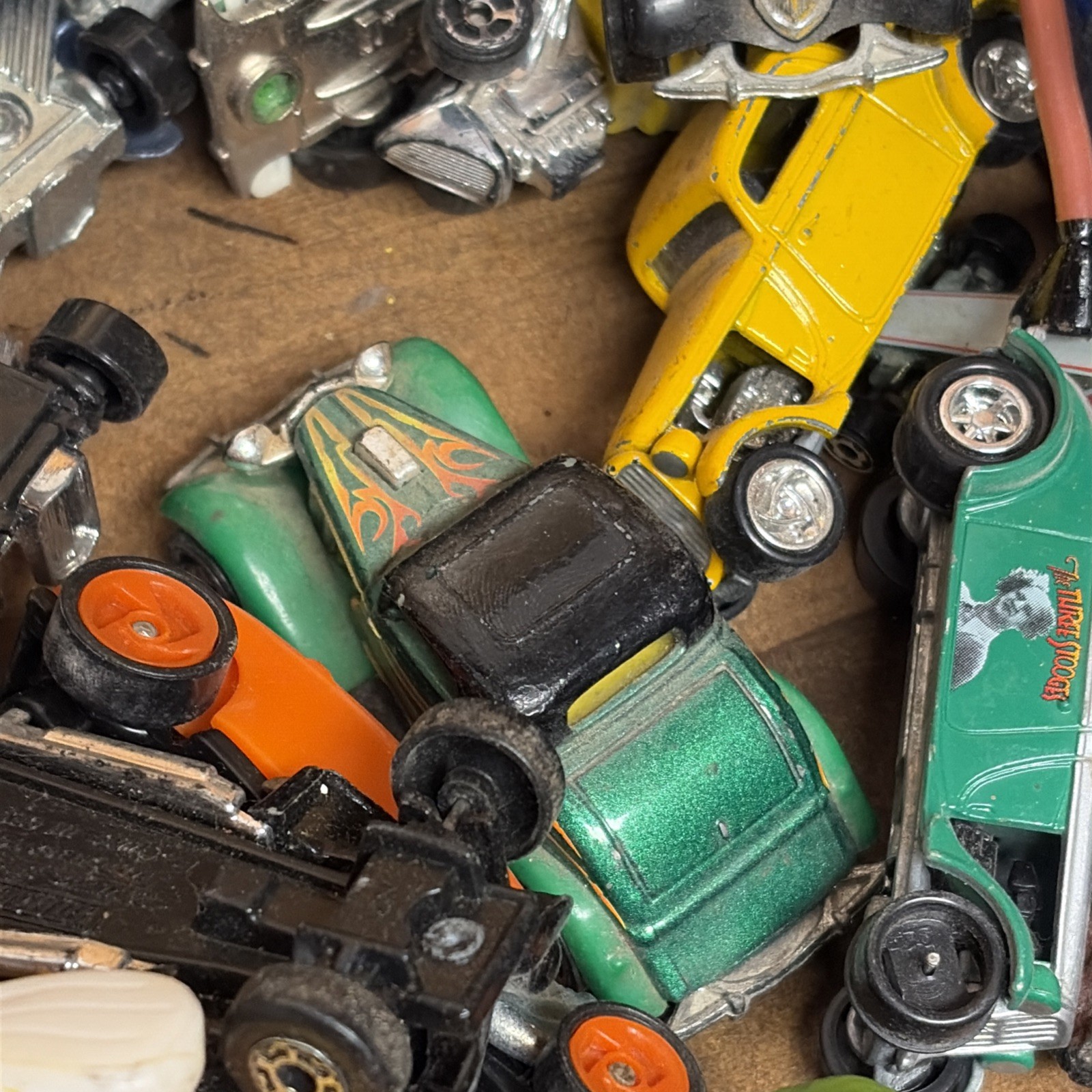Random Junk Drawer Toy Cars Action figures Dinosaur Diecast Lot of 50+ Pieces