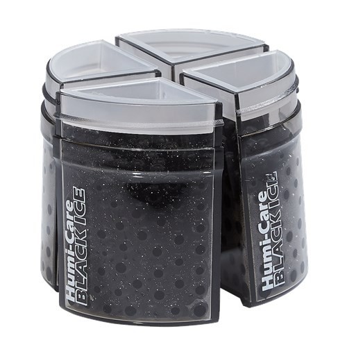 Humi-Care 8oz Black Ice Pie Jar – Humicare Bead Gel 2 Pack