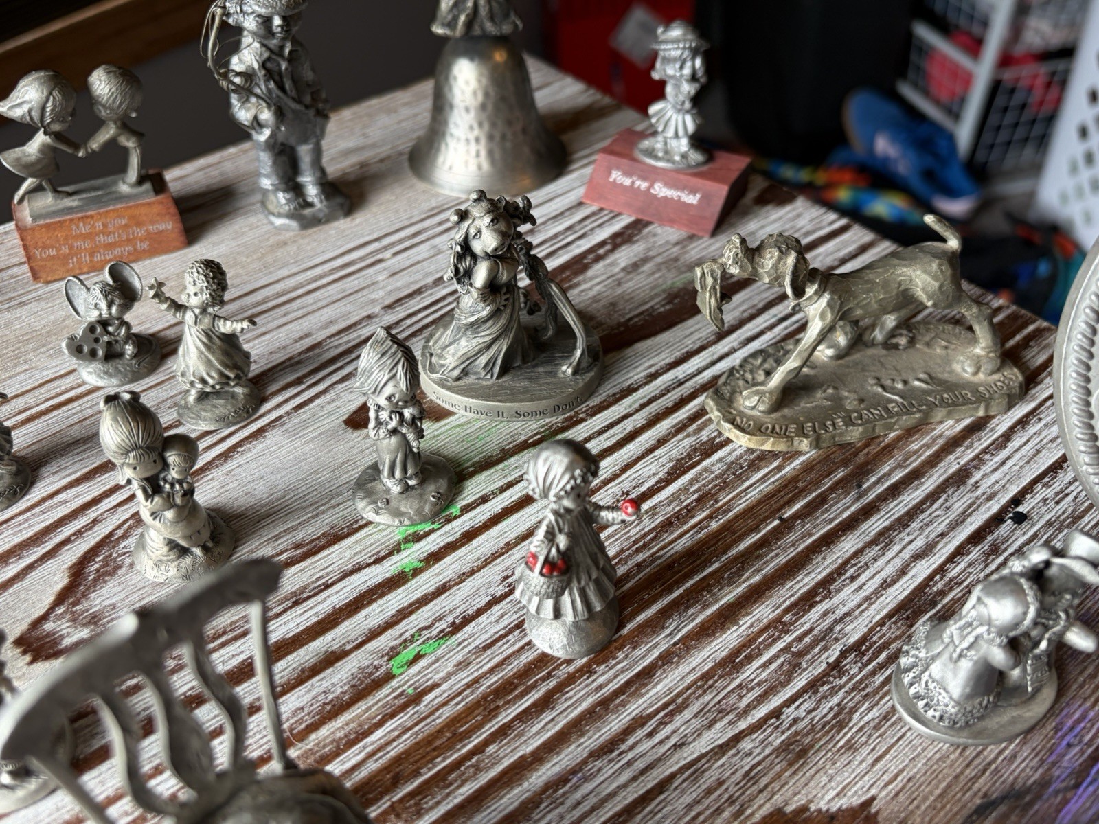 Mixed Halmark Pewter collectibles ￼