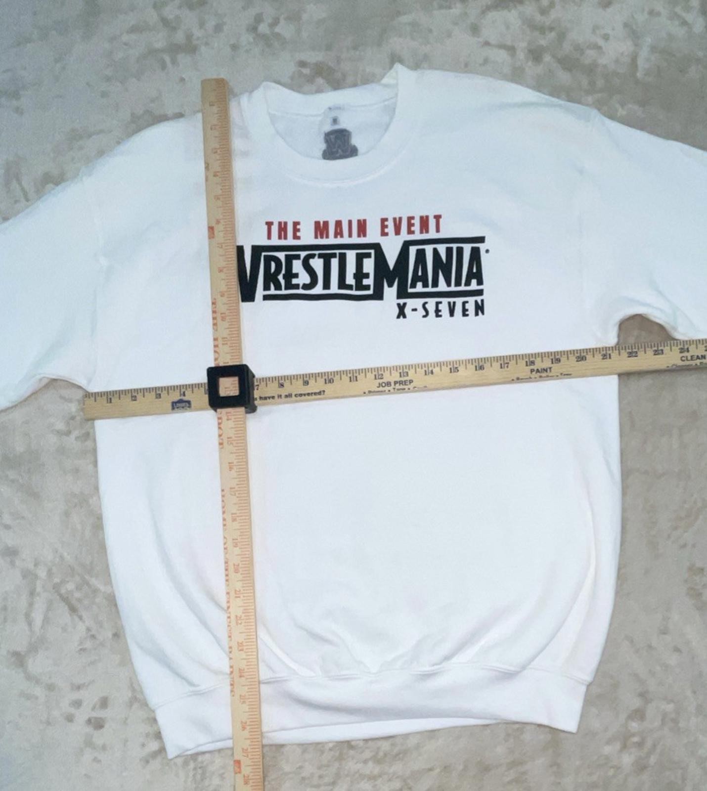 WrestleMania X7 Rock vs Austin Sweatshirt Mens M Vintage WWF Attitude Era – EUC