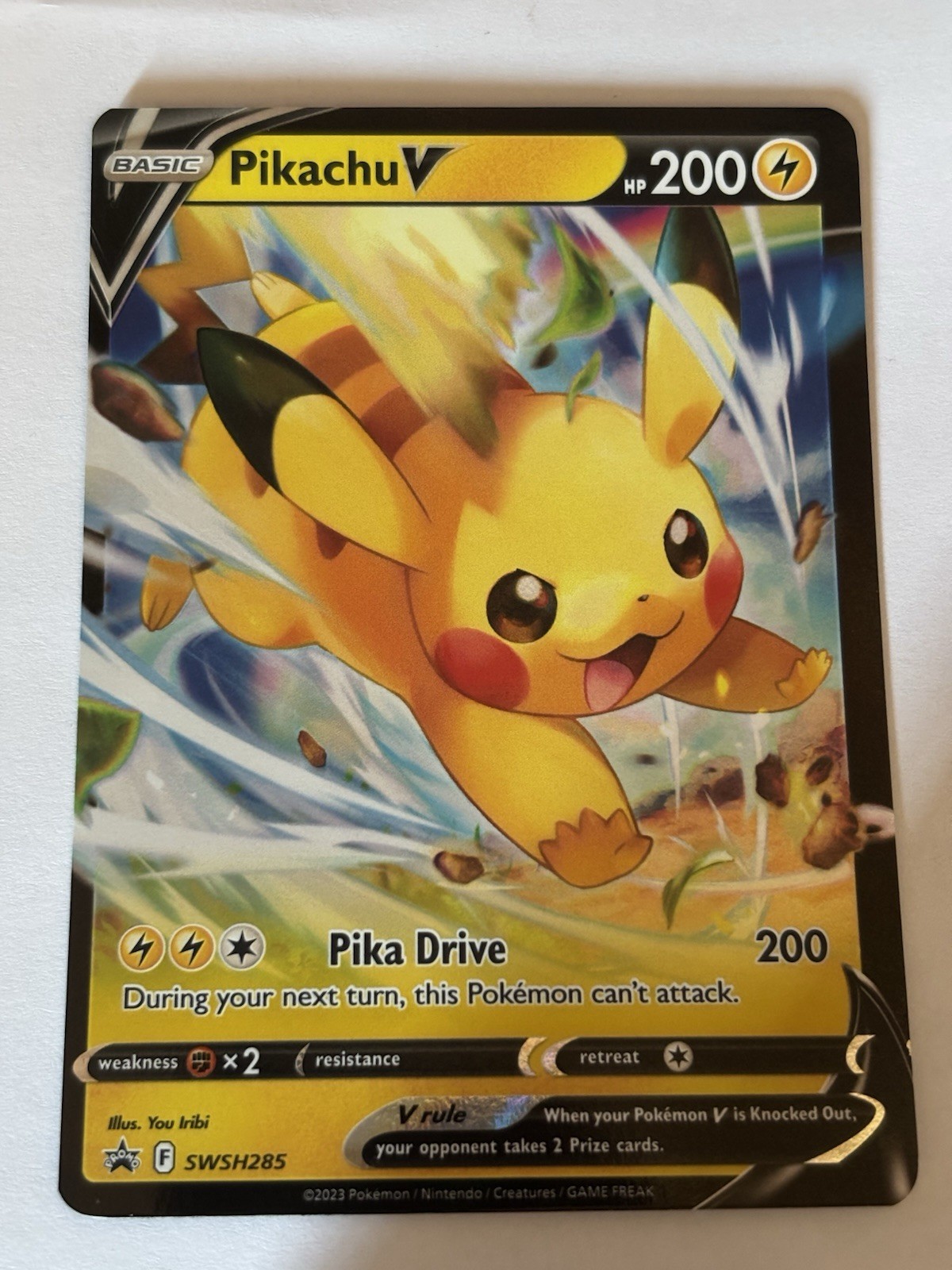 Pokémon Pikachu TCG XY Black Star Promos Holo lot of 2