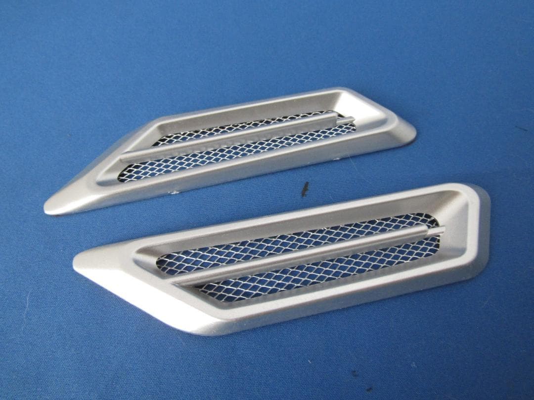●Dummy AIR DACT Duct SILVER ABS Aluminum net left and right SET