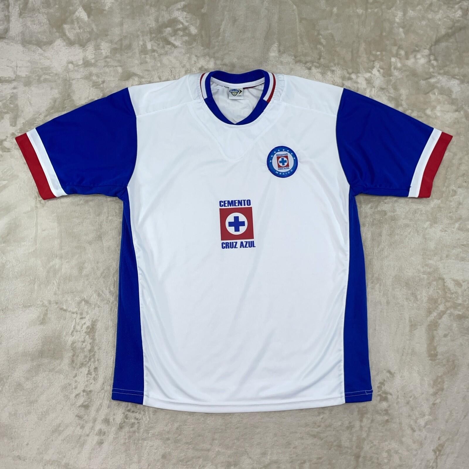 Deportivo Cruz Azul Football Shirt Soccer Replica Jersey Mexico Gool Youth Large