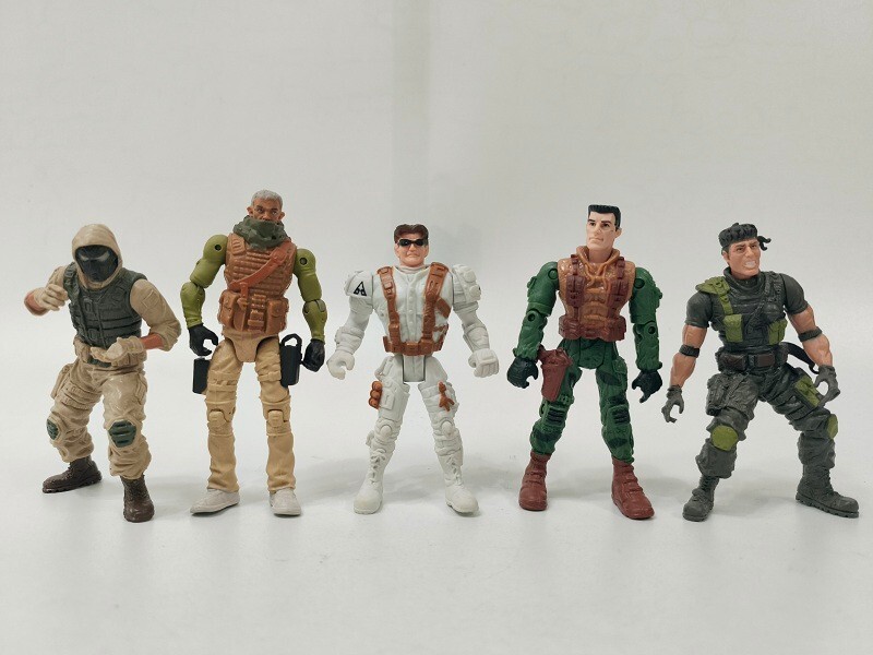 2pcs/lot the Corps Special Force Random Gi Joe Lanard Action Figure 3.75″ New