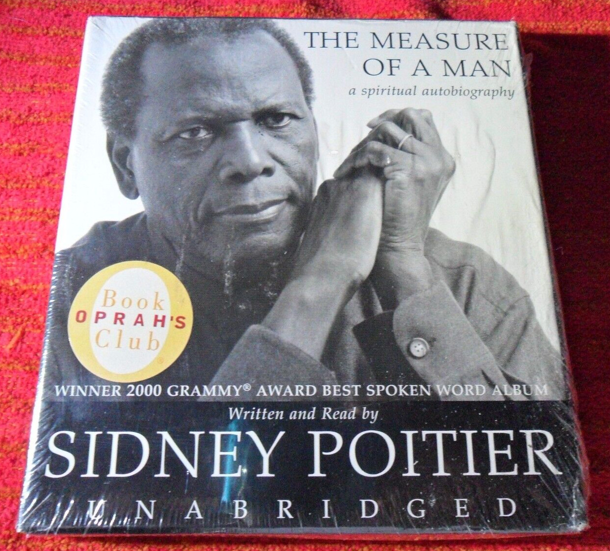 SIDNEY POITIER THE MEASURE OF A MAN 7 CD SET 2000 OPRAH’S BOOK CLUB – Brand New